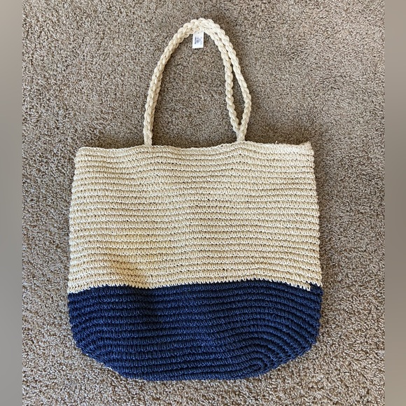 Cost Plus World Market Bags World Market Large Straw Tote Bag Nwt